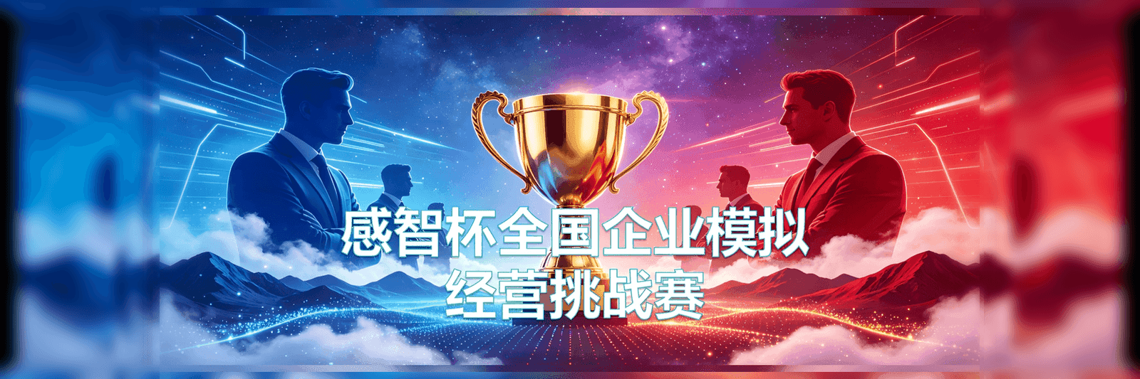 感智杯全国企业模拟经营挑战赛海报